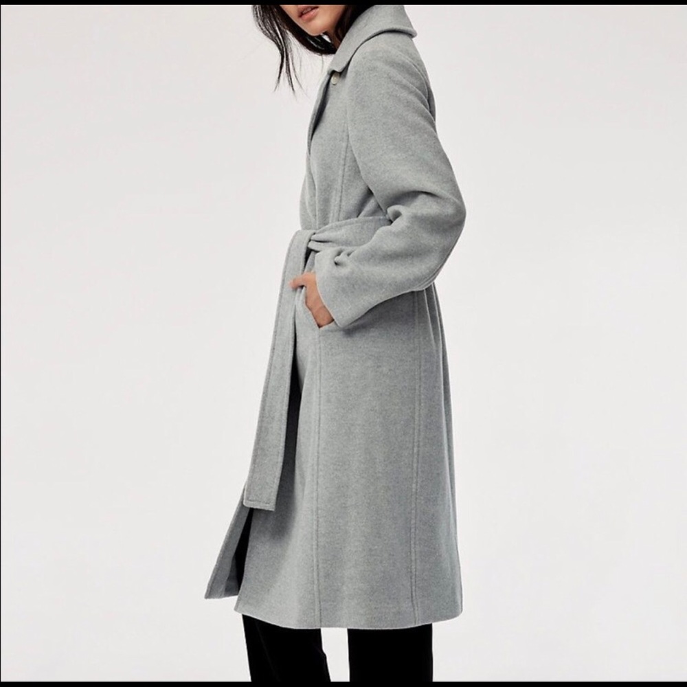 Babaton Robbie Wool Cashmere Coat